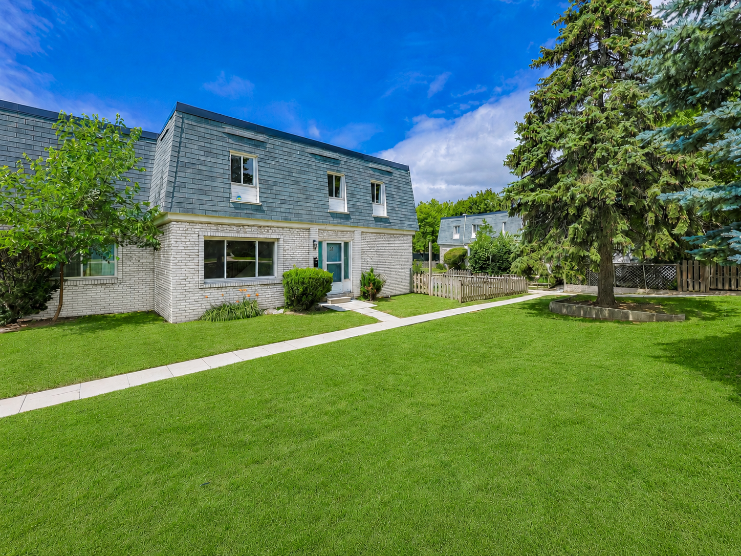 Exterior view of Winding Trail Townhomes